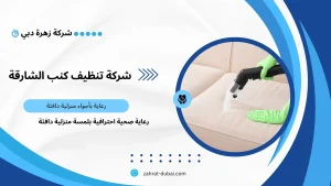 شركة تنظيف كنب الشارقة